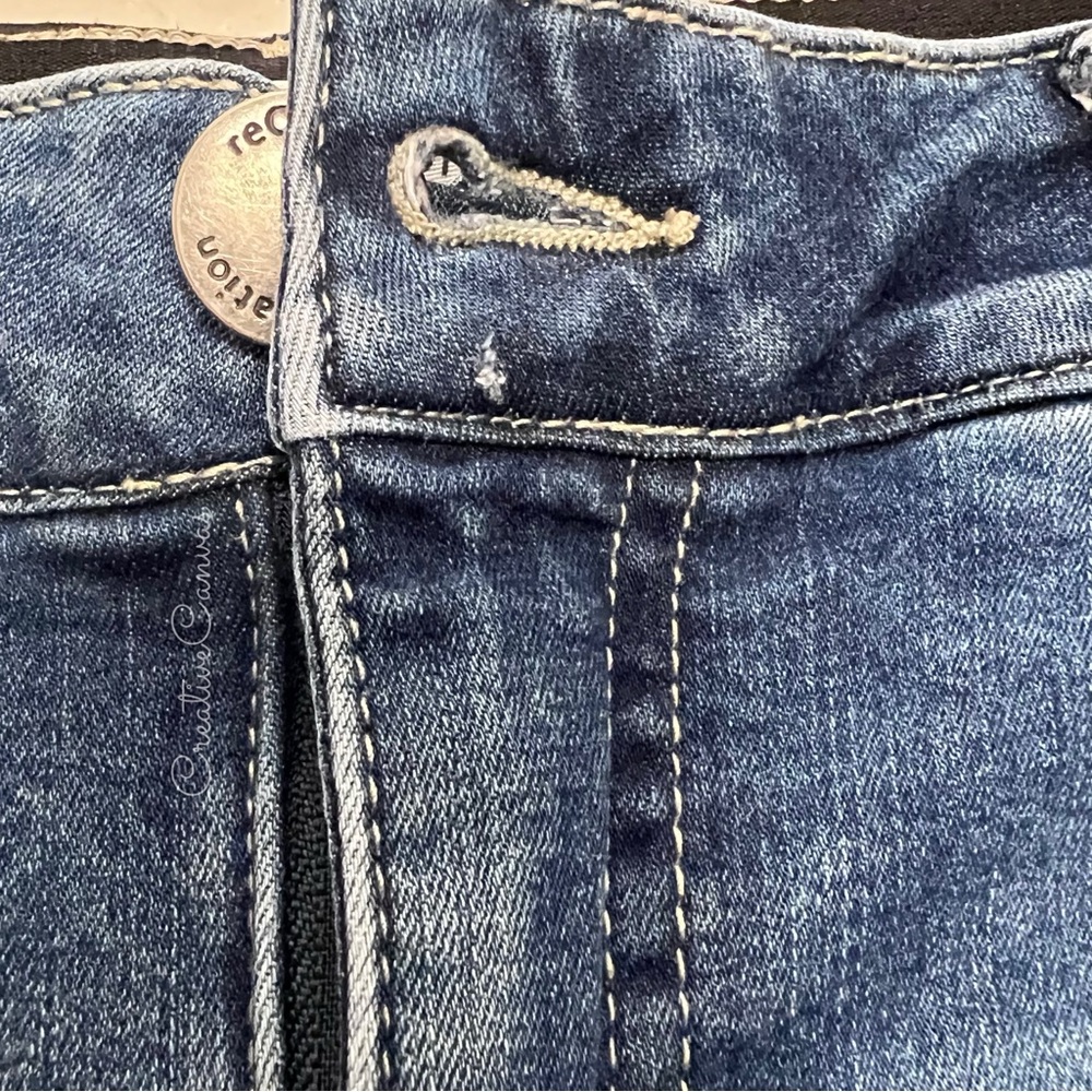 reCreation Denim Blue Jeans Size 12 - Picture 4 of 8